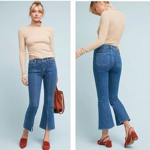 MiH Marty Front Split high rise cropped flare size 29